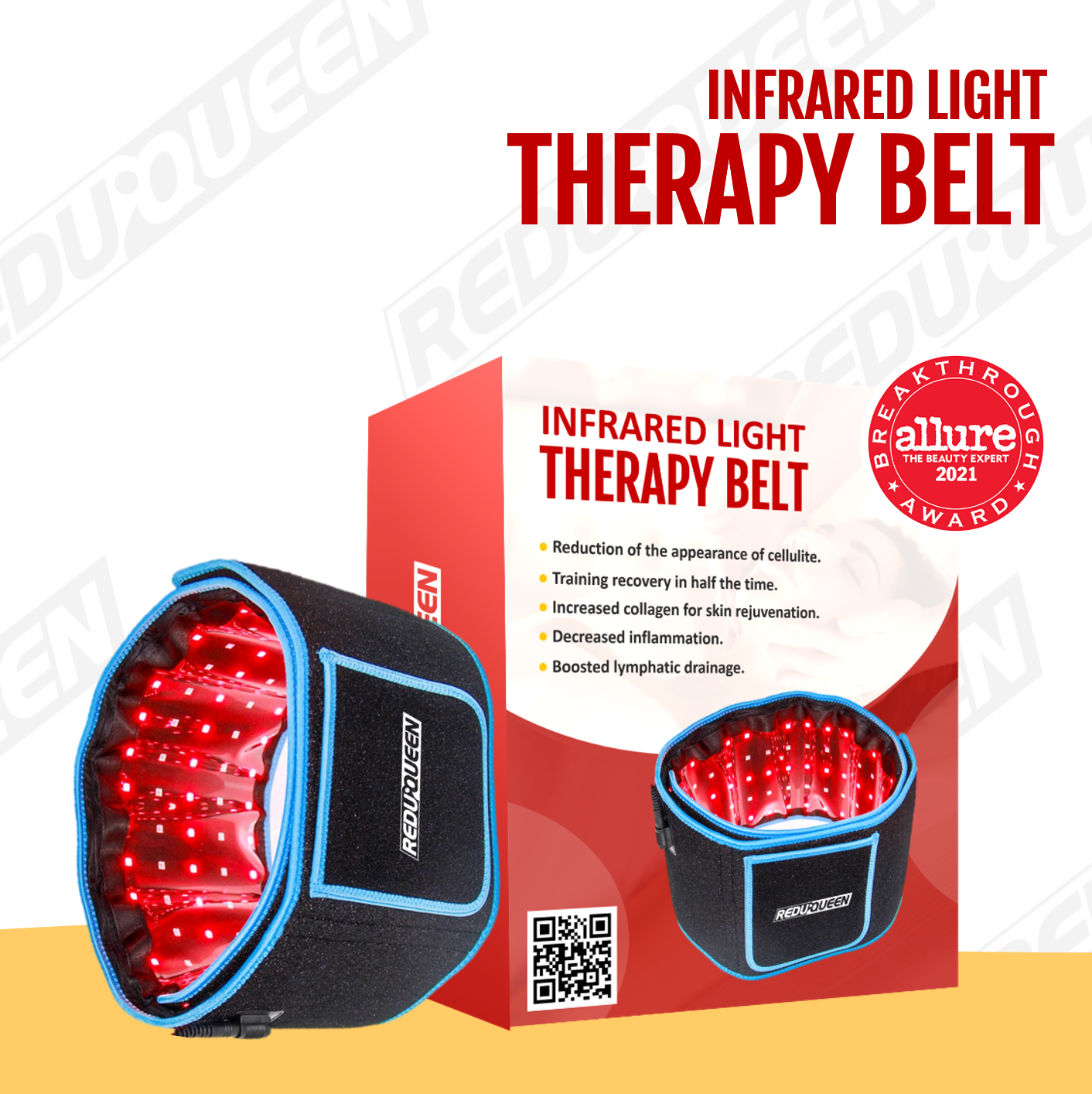 Parat levering Afstemning Infrared Light Therapy Belt™ – ReduQueen Co. All Rights Reserved.